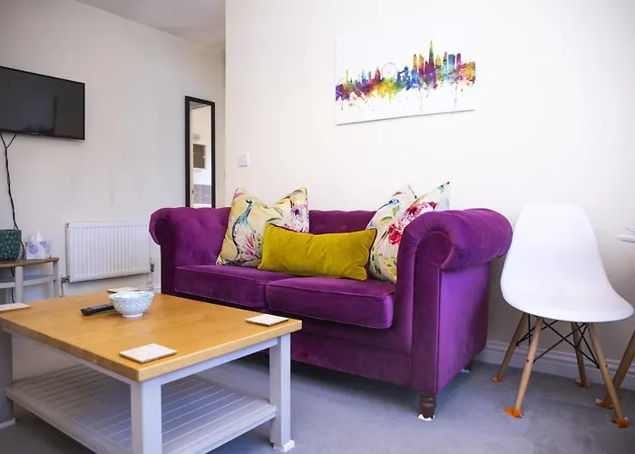 Stylish 1-Bed - Free Parking - Town Centre